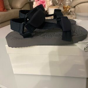Burberry  navy blue Sandals for Women.